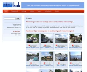 waterwoning.nl: Waterwoning - waterwoningen, makelaar, huren, kopen, verkopen, taxeren, taxatie, Hans Kok
Waterwoning kopen, huren en verkopen via Hans Kok woonbotenmakelaar