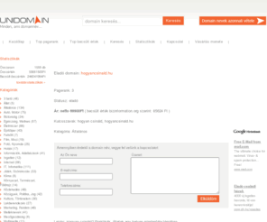 hogyancsinald.hu: Unidomain - hogyancsinald.hu
 Hogyan csináld? Praktikák, ötletek egy helyen mindenféle témában.