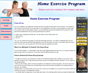 homeexerciseprogram.net: Home Exercise Program - Home Page
