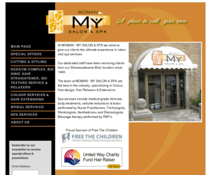 mysalonandspa.ca: My Salon & Spa - Main Page - Look and Feel Your Very Best
front_door_2009.jpg