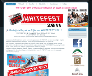 whitefest.net: WHITEFEST 2011 @ Uludağ | Türkiye'nin En Büyük Gençlik Festivali
Whitefest 2010 Türkiye'nin en büyük gençlik festivali. Uludağ'da Dans, Müzik, Eğlence ve Spor dolu bir kış tatili! Winterfest Winter fest