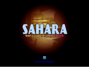 badadverts.com: BAR SAHARA | Manchester
Bar Sahara, Manchester's latest and most innovative venue