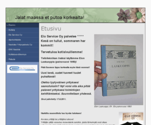 eloservice.com: Etusivu - Nyt on ELO:n aika
