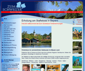 fewo-seehausen.com: Fewo Seehausen Ferienwohnung Bayern See
Urlaub in super FeWo am Staffelsee, mit Wellness und vielen Freizeitmöglichkeiten im Frühling.