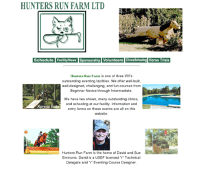 huntersrunfarm.com: Hunters Run Farm
Combined Training/Eventing Facility in Michigan