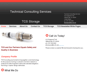 tcs-llc.net: Technical Consulting Services - Home
TCS and Our Partners Equals Safety and Quality in Business Company ProfileTCS Consulting was formed to bring together current technology for the purpose of solving a customer's short term needs for a professional staff of engineers without the extended obl