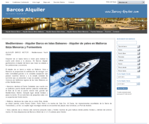 barcos-alquiler.com: ALQUILER DE BARCO | ALQUILAR BARCO MEDITERRANEO | CHARTER ALQUILER  BARCOS | BARCOS-ALQUILER.COM
Alquiler de barco en el Mediterráneo. Alquiler barcos en Baleares, Ibiza, Menorca, Mallorca. Alquiler barco motor. Charter alquiler. Charter barcos. Portal dedicado al alquiler de barcos, alquiler embarcaciones  motor.