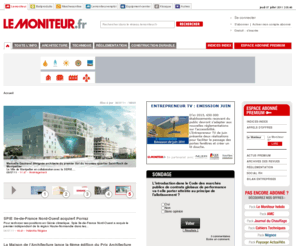 moniteur.com: L'actualité du Btp et de la construction - Le Moniteur.fr
Retrouvez toute l'actualité et les services du btp et de la construction sur lemoniteur.fr