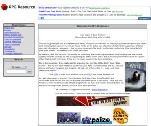 rpg-resource.co.uk: RPG Resource
RPG Resource