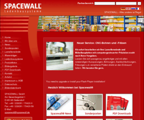 spacewall.net: Spacewall - Home
Spacewall, Lamellenwände, Ladenbausysteme, Warenträger