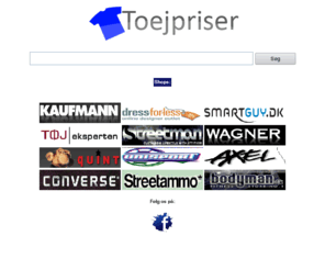 toejpriser.com: Tjpriser
Sammenlign tj priser p nettet, find de smarteste og billigste tj her