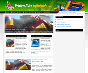 waterslidesinflatable.com: Inflatable Waterslides | Your Source for Inflatable Waterslides
The place to go for inflatable waterslide information