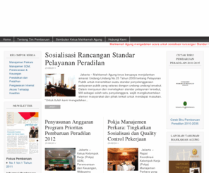 pembaruanperadilan.net: PembaruanPeradilan.net - Beranda
Tim Pembaruan Peradilan Mahkamah Agung Republk Indonesia