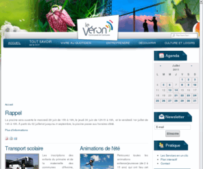 cc-veron.com: Communauté de Communes du Véron - Accueil
Site officiel de la Communauté de Communes du Véron. Présentation des communes, patrimoine, vie économique, tourisme et loisirs, manifestations.