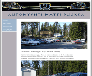 puukka.net: Automyynti Matti Puukka
