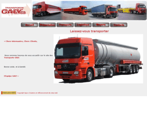 transports-galy.com: Transports stockage logistique GALY AMBERIEU AIN FRANCE
Transports GALY SA, Transports nationaux et internationaux, Stockage et Logistique