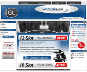 gaminglab.net: Gaminglab.de - Gameserver zu Tiefstpreisen
Gaminglab bietet Gameserver und Voiceserver mit niedrigen Ping-Zeiten, hoher Ausfallsicherheit und Top-Support zu fairen Preisen! Ein Top-Webinterface zum Verwalten der Server ist inklusive.