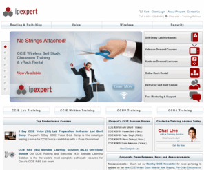 ipexpert.com: CCIE Training- CCIE R&S,CCIE Voice,CCIE Wireless,CCIE Security | IPexpert Inc.
Pass the coveted CCIE exam with Workbooks, Video & Audio on Demand Courses, Rack Rental and Bootcamps from the premier CCIE Certification training provider.