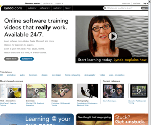 lynda-com.es: Software training online-tutorials for Adobe, Microsoft, Apple & more
Software training & tutorial video library. Our online courses help you learn critical skills. Free access & previews on hundreds of tutorials.