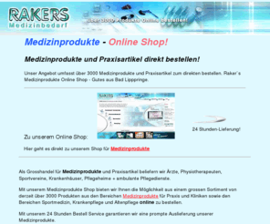 medizinprodukte-praxisartikel.de: Medizinprodukte und Praxisartikel Online Shop
Medizinprodukte und Praxisartikel