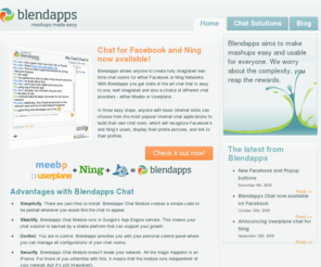 blendapps.com: Blendapps - Mashups Made Easy
