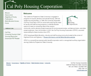 cphousingcorp.org: Cal Poly Housing Corporation
Department of Agribusiness California Polytechnic State University, San Luis Obispo