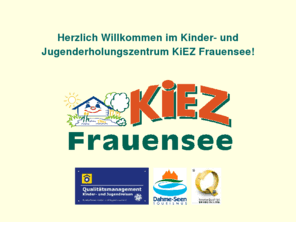 frauensee.de: Brandenburg und Berlin - tolle Klassenfahrten und Ferienlager nahe Berlin
Das Kindererholungszentrum Frauensee liegt ca 30 km (Kilometer) südlich von Berlin, in der Dubrow, einem durch seine Unberührtheit und natürliche Schönheit bestechendem Wald- und Seengebiet. Ideal für: Klassenfahrten, Gruppenreisen, Vereinsfahrten, Gruppenfahrten, Jugendreisen 