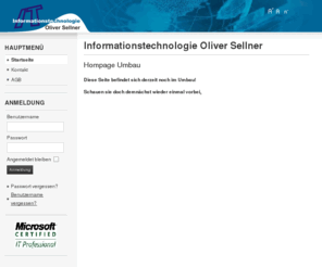 sellner.biz: Informationstechnologie Oliver Sellner
Informationstechnologie Oliver Sellner