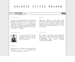 sylvies-galerie.de: GALERIE SYLVIA ROJAHN
Galerie von Sylvia Rojahn. Hier finden Sie Gemälde, Zeichnungen und Grafiken in Öl, Kreide, Kohle und  Bleistift. 