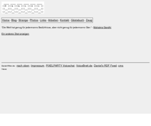 daniel-ritter.de: Daniel Ritter - Homepage
Daniel Ritter's Homepage