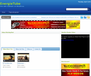 energiatube.com: Energia Tube - Videos energético  (Powered by ClipBucket)
Clip Bucket is an ultimate Video Sharing script