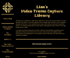 framecaplib.com: Lisa's Video Frame Capture Library
A library of images captured from favorite television shows.