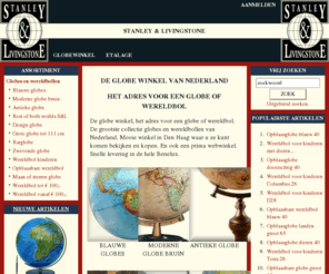 globe-winkel.com: globe wereldbol
De globe winkel. Het adres voor een globe of wereldbol. De grootste collectie van Nederland. Mooie winkel en webwinkel, snelle levering.