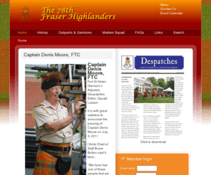 78thfrasers.com: The 78th Fraser Highlanders - Home
The is the official site of the 78th Fraser Highlanders.