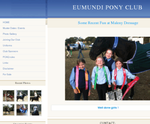eumundiponyclub.com: HOME - Eumundi Pony Club
Small, friendly country pony club with professional instruction on muster days.