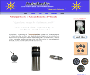 fusionexcelpro.com: FusionExcelPro - Quantum Pendant with Scalar Energy
Scalar Energy - Quantum Science and Energy Medicine for Optimum Health. Order Fusion Excel Pendant today from Authorized Reseller... 