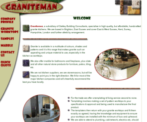 graniteman.co.uk: Granite Kitchen Worktops Granite Suppliers Stonemasons Sussex UK
Graniteman are stonemasons and suppliers of high quality granite & marble for worktops, bathrooms & flooring