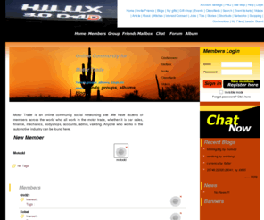 motor-trade.com: Motor Trade
A social site for Moto Trade to buy, sell, chat, and interact