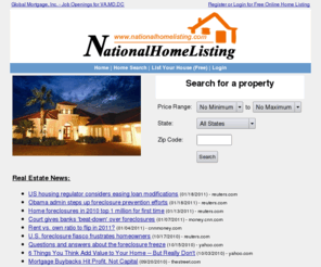 nationalhomelisting.com: FreeDNS - Free DNS - Dynamic DNS - Static DNS subdomain and domain hosting
Free DNS hosting, lets you fully manage your own domain.  Dynamic DNS and Static DNS services available.  You may also create hosts off other domains that we host upon the domain owners consent, we have several domains to choose from!