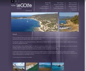 hotel-corse-porto-pollo.com: Hotel leGolfe 4 etoiles vue mer corse sud porto pollo propriano ajaccio
Hôtel restaurant avec vue mer, proche des plages en corse du sud à porto pollo proche d'ajaccio, de propriano et de sartène. Admirez les magnifiques couchers de soleil sur la Méditerranée depuis vote terrasse.