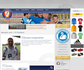 1fce.de: Titel - Home
Homepage des 1.FCE - 1. FC Eschborn