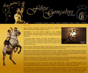 filipegoncalves.net: Filipe Gonçalves - Site Oficial do Cavaleiro Filipe Gonçalves
Cavaleiro Filipe Gonçalves - Site Oficial
