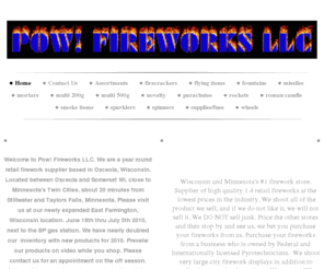 powfireworks.com: Pow! Fireworks LLC -
Pow! Fireworks LLC