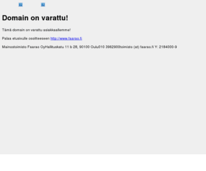 valkeavilla.com: Mainostoimisto Faarao Oy

