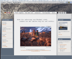 huskyfarm.net: Hundeschlittentouren Bjørn Klauer - Hauptseite
