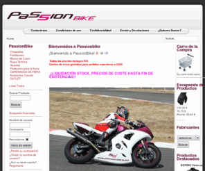 passionbike.es: Bienvenidos a Passionbike - PassionBike
PassionBike, tu tienda donde encontrarás todo para tu moto y para tí.