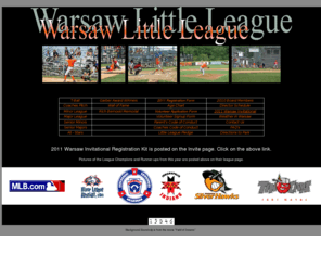 warsawlittleleague.com: Warsaw Little League
Warsaw Little League web page for parents, players and fans.