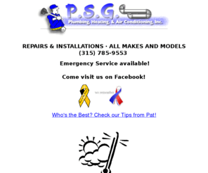 psgplumbing.com: PSG Plumbing, Heating & Air-Conditioning Welcomes You!
