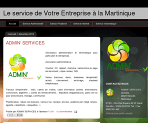 services-admin.org: Le service de Votre Entreprise à la Martinique
