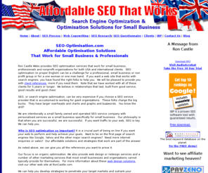 seo-optimization.com: SEO Optimisation Services That Work for Small Business
SEO or search engine optimization solutions that work for small business and professionals.  That's our specialty